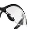 Jackson Safety Safety Glasses, Anti-Scratch, Clear Lens, Black Frame, Half-Frame 50041 - alternate 3